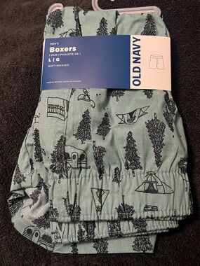 Old Navy Men's Boxers - Camping Print